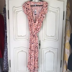 🌠Donated 1/2026 Sophie Vergara ruffle wrap floral dress XXL